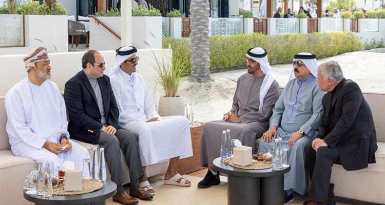 The UAE hosted a Consultative Meeting bringing together some Arab Leaders