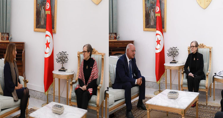 The Tunisian Head of Government received the Heads of UNFT and UTAP