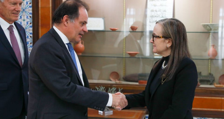 The Head of Government receives the Director General of the French Treasury