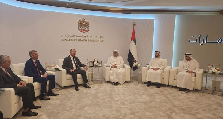 The Tunisian Minister of Health on a working visit to UAE