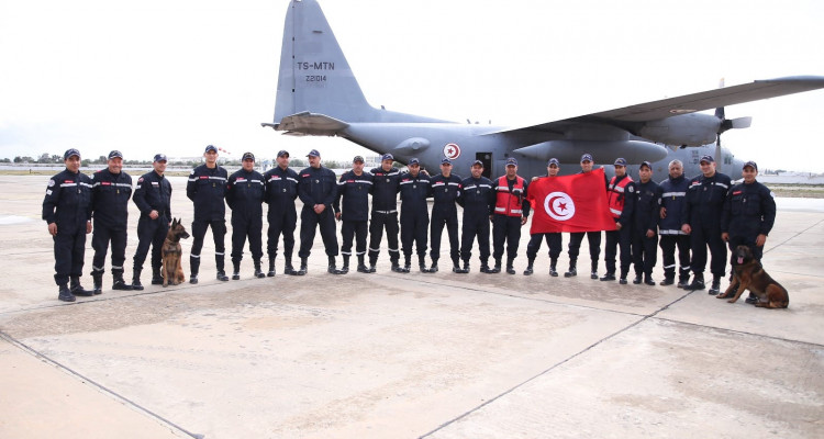 Tunisia sends a third plane to Syria