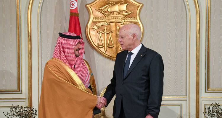 The Tunisian President received the Saudi Interior Minister