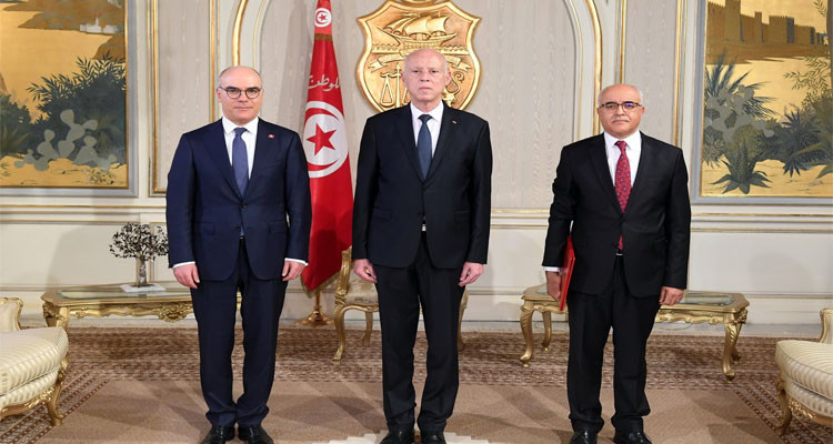 The President hands over the credentials of the new Tunisia's Ambassador to Syria