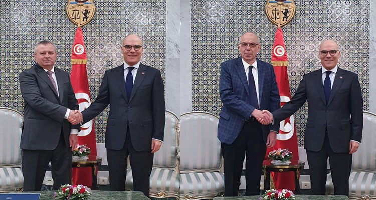 Tunisian FM received the Ambassadors of Hungary and Russia