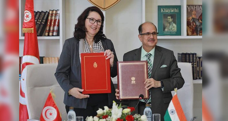 Tunisia, India: signing of three-year bilateral cultural agreement