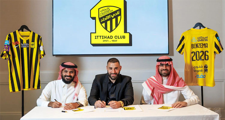 Karim Benzema Joins Saudi champion Al-Ittihad