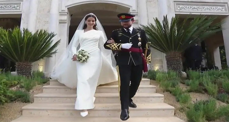 Jordan celebrates royal wedding of Crown Prince Hussein