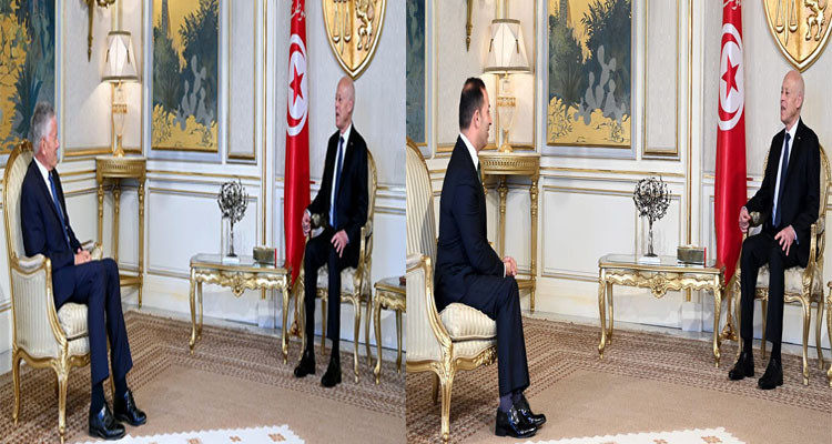 Tunisian President received French and Jordanian Ambassadors