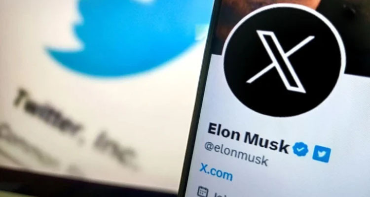 Twitter changes its famous blue bird logo to ‘X’