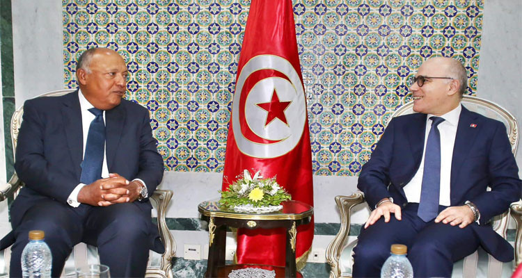 Tunisian FM received his Egyptian counterpart in Tunis