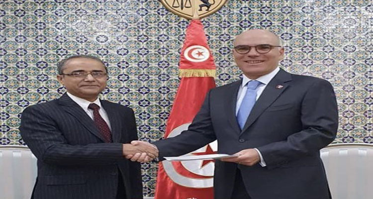 Tunisian FM received the New Ambassador of Pakistan to Tunis