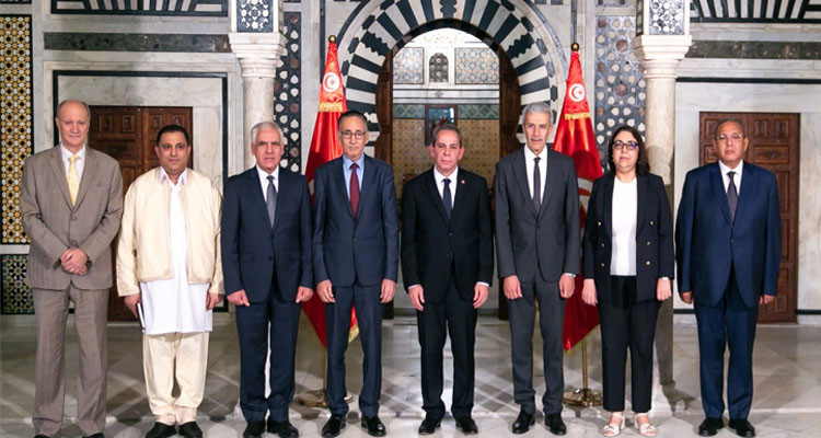 Tunisian Head of Government receives Libyan Minister of Economy & Trade