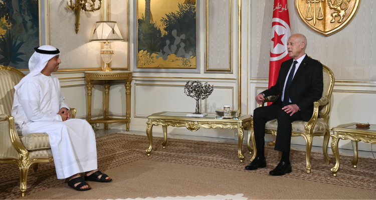 President Kais Saied receives UAE Minister of Education
