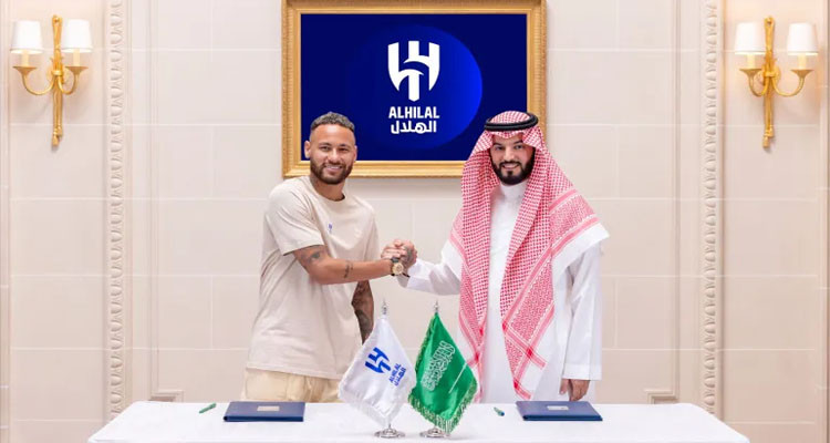 Neymar joins Saudi football club Al Hilal