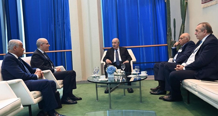 The Algerian President received the Tunisian FM in New York