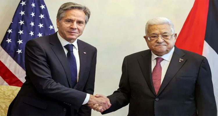 US Secretary of State met with Mahmoud Abbas in Jordan