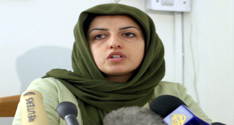 The Iranian Activist Narges Mohammadi wins Nobel Prize for Peace