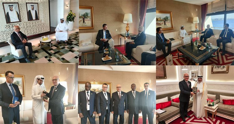 Tunisian Minister of Agriculture held several meetings in Doha, Qatar