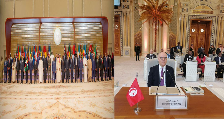 Tunisian FM participates in the 1st Saudi-African Summit in Riyadh