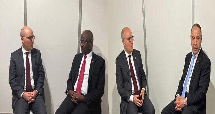 Tunisian FM met with his Libyan and Mauritanian Counterparts in Barcelona