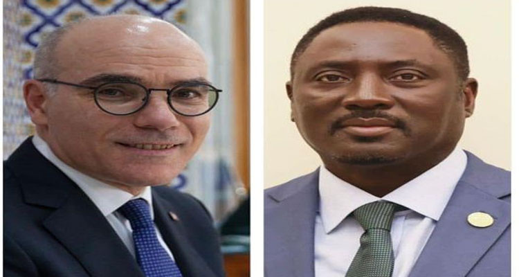Tunisian and Gambian Foreign Ministers discuss bilateral relations