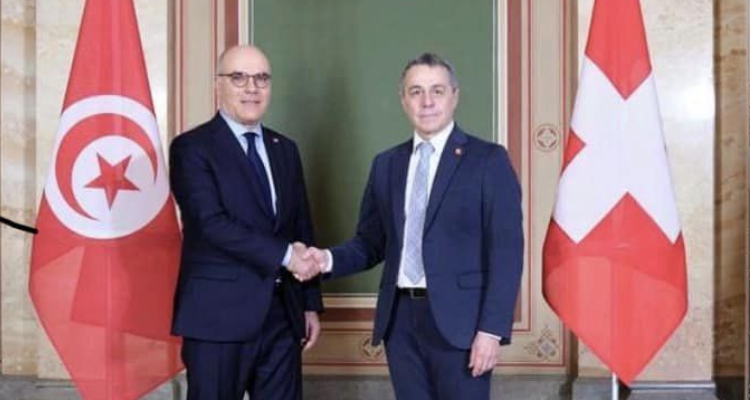 Tunisian FM met with his Swiss Counterpart in Bern
