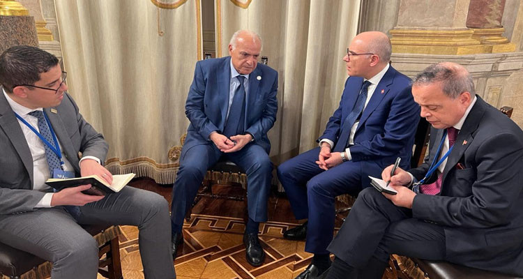 Tunisian FM met with his Algerian Counterpart in Rome