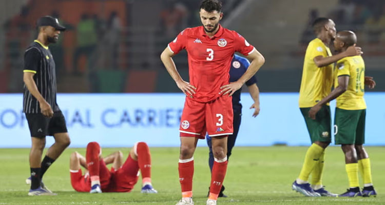 AFCON: Tunisia exit after draw with South Africa