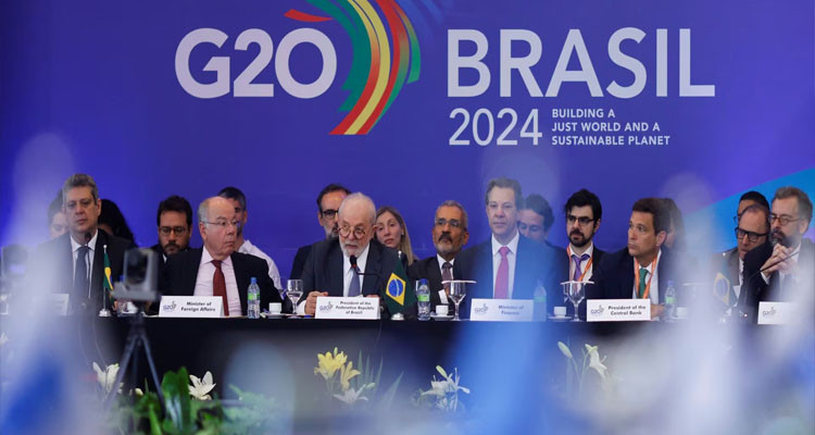 G20 Foreign Ministers met in Brazil to discuss world tensions