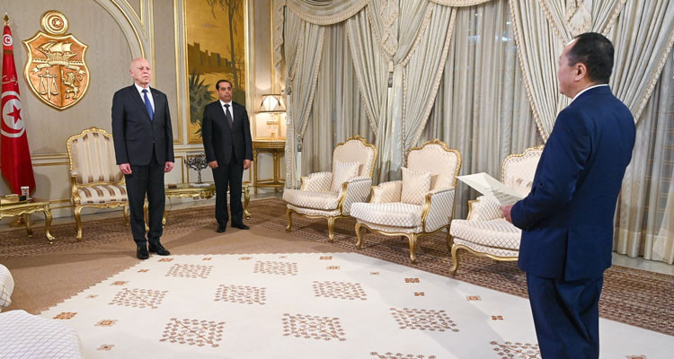 Tunisian President receives the credentials of five new Ambassadors