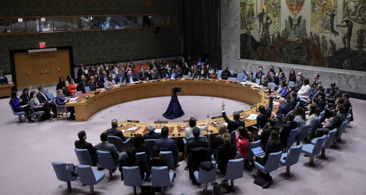 After months of deadlock, UN Security Council adopts resolution urging ceasefire in Gaza