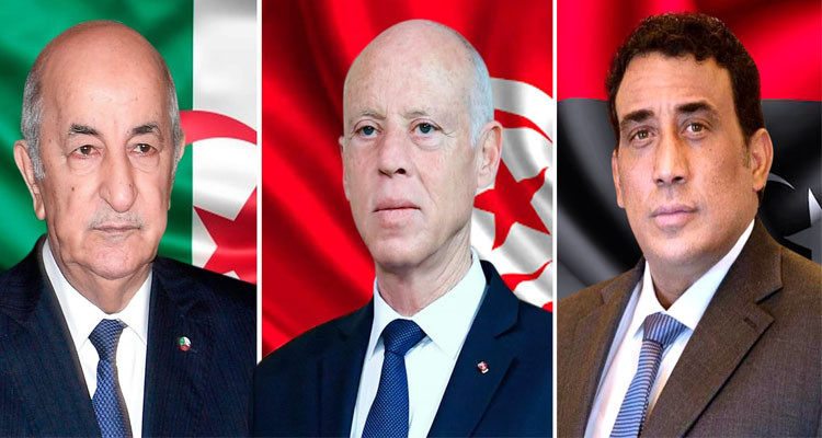 Tripartite consultation meeting on Monday in Tunis between Presidents of Tunisia, Algeria and Libya