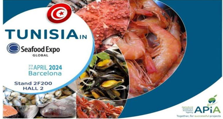 Tunisia participates in the Seafood Expo Global 2024 in Spain