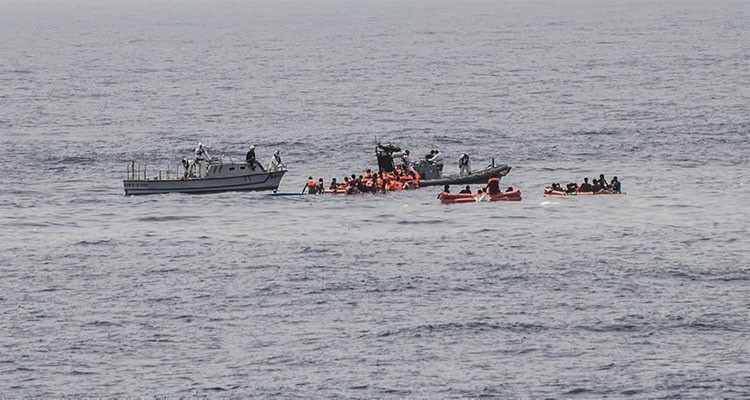 Coastguard: 50 sub-Saharan migrants rescued, and another 28 suspects arrested