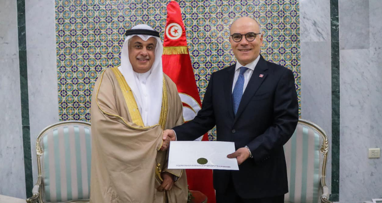 Tunisian FM receives the New Ambassador of Bahrain