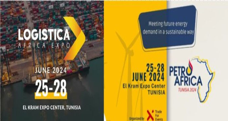 June 25-28: Tunis to host PETROAFRICA and Logistica Africa Expos