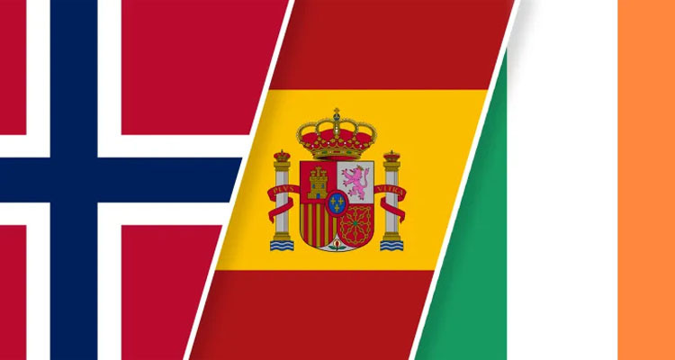 Spain, Norway and Ireland officially recognize a Palestinian state