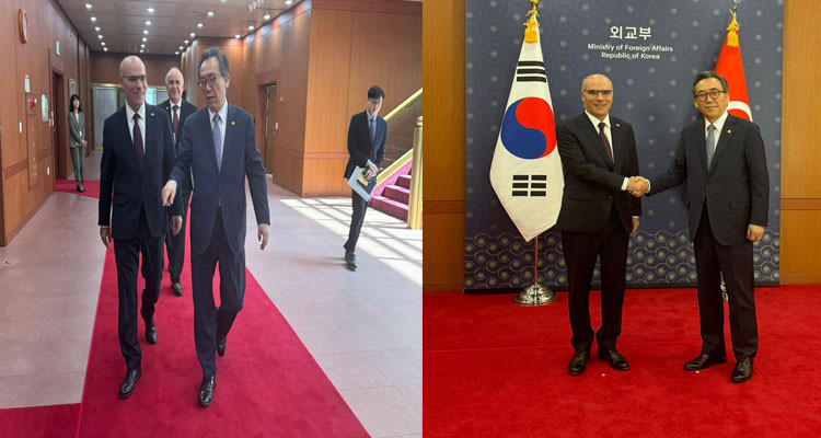 Tunisian and Korean Foreign Ministers Discuss Cooperation and Bilateral Relations