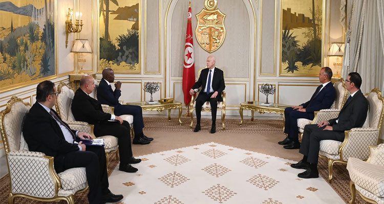 Tunisian President met with the Director General of the International Labor Organization