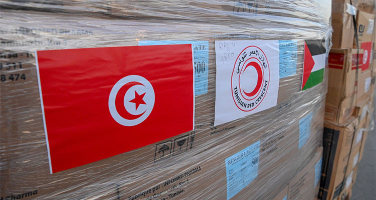Tunisia Sends 1,609 Tonnes of Aid to Gaza in Solidarity Mission