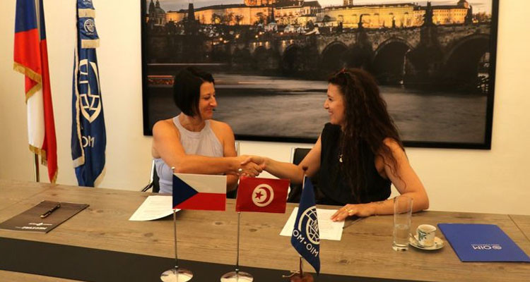 IOM-Tunisia and Czech Republic Sign Pact to Protect Vulnerable Migrants