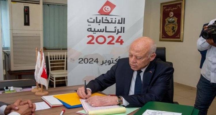 Tunisian President Submitted his Candidacy for October Presidential Elections
