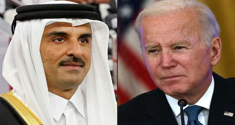 Qatari Emir Receives Call from US President on the Middle East Situation