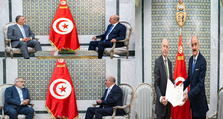 Tunisian FM met with the Ambassadors of Iran, Romania and Austria