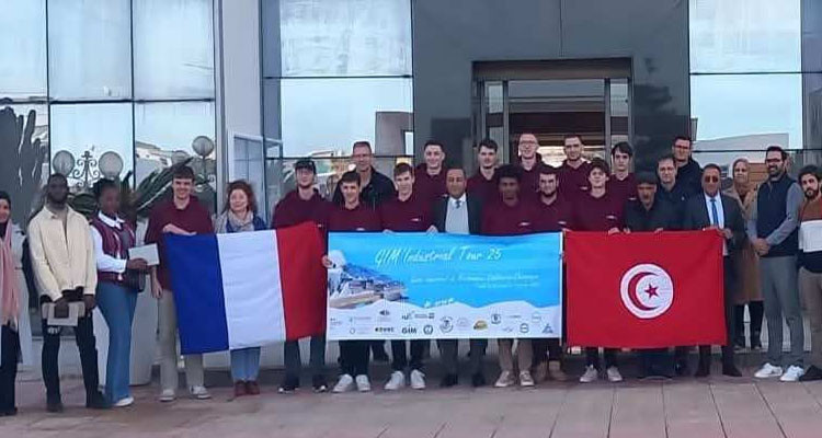 وفد من جامعة رانس الفرنسية يؤدي زيارة إلى جامعة جندوبة