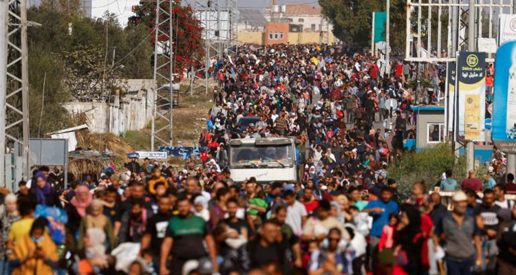 عودة أكثر من 300 ألف نازح إلى منازلهم شمال قطاع غزة