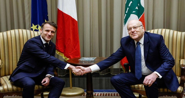 ماكرون يصل إلى بيروت