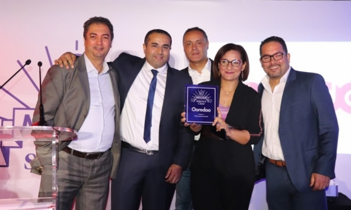 أوريدو تونس تتحصّل على جائزة "أفضل خدمة حرفاء" لسنة 2019 عن فئة الاتصالات