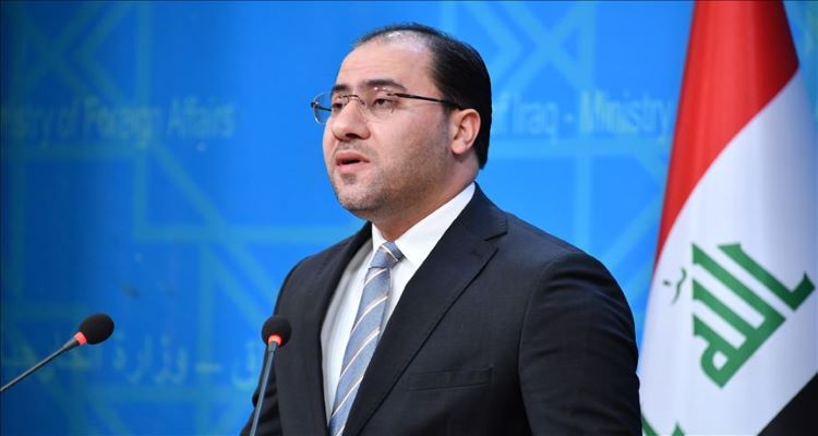 المتحدث باسم وزارة الخارجية العراقية احمد الصحاف
