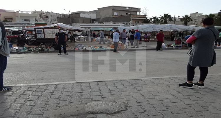 انتصاب فوضوي في محطة حي الإنطلاقة